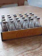 Miniatuur Coca-Cola kratje met 24 flesjes, jaren 50, Verzamelen, Gebruikt, Ophalen of Verzenden