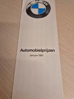 1981 Nederlands BMW prijslijst BMW 3 5 6 7 óók M535i izgst, Boeken, Ophalen of Verzenden, Zo goed als nieuw, BMW