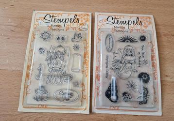 Stempels zeemeermin fee elf fantasy siliconen nieuw  beschikbaar voor biedingen