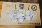 Pannenset BE Living 20-delige Nieuwe, Huis en Inrichting, Keuken | Potten en Pannen, Nieuw, Pannenset, Ophalen of Verzenden, Rvs