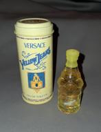 Luxe parfum mini - Versace yellow jeans + Doosje, Ophalen of Verzenden, Zo goed als nieuw, Miniatuur, Gevuld