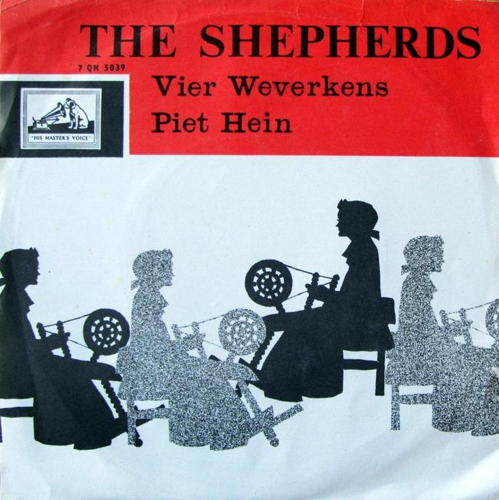 1964       Shepherds                         Vier Weverkens, Cd's en Dvd's, Vinyl Singles, Zo goed als nieuw, Single, Nederlandstalig
