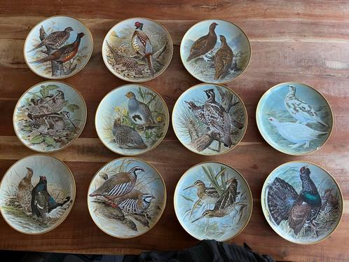 Gamebirds of the world by Basil ede - 11 delig, Antiek en Kunst, Antiek | Wandborden en Tegels, Ophalen