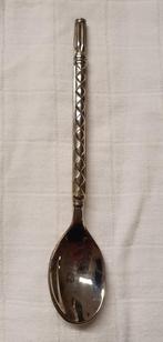 Verzilverd theelepeltje, Antiek en Kunst, Antiek | Bestek, Ophalen of Verzenden