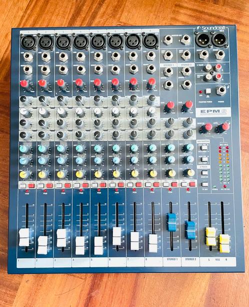 Soundcraft mengtafel –Perfect voor band, studio of repetitie, Muziek en Instrumenten, Mengpanelen, Nieuw, Ophalen of Verzenden