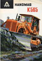Folder Hanomag graafmachine shovel Bulldozer 1945 1950, Verzenden, Gelezen