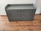 Grijs Dressoir met 6 Lades, Huis en Inrichting, Overige materialen, Zo goed als nieuw, 50 tot 75 cm, 50 tot 100 cm
