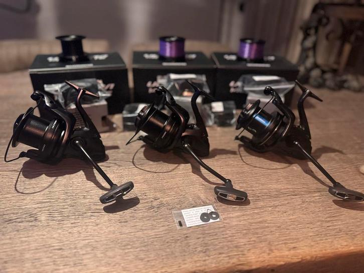 3 x shimano ultegra 14000 xte, Watersport en Boten, Hengelsport | Karpervissen, Zo goed als nieuw, Molen, Ophalen of Verzenden