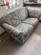 2 persoons bank, kan nog een tweede leven aan, Gebruikt, Minder dan 75 cm, Tweepersoons, Ophalen of Verzenden