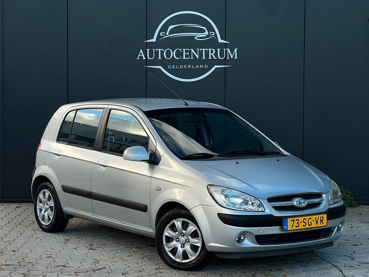 Hyundai Getz 1.4 5DRS 2006 NW APK, Auto's, Hyundai, Bedrijf, Benzine, C, Hatchback, Handgeschakeld, Origineel Nederlands, Zilver of Grijs
