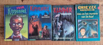 Kippenvel & Klapper - 4 Spannende Boeken! beschikbaar voor biedingen