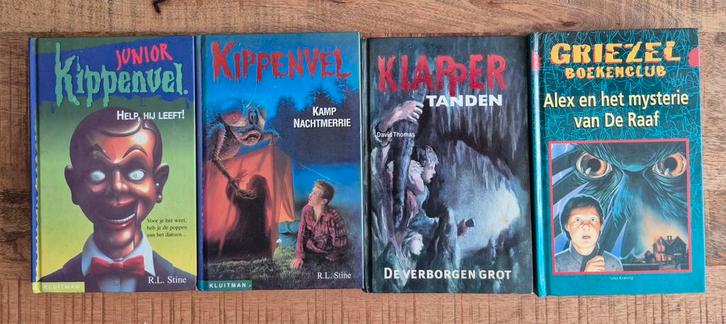 Kippenvel & Klapper - 4 Spannende Boeken!, Boeken, Kinderboeken | Jeugd | 10 tot 12 jaar, Gelezen, Ophalen of Verzenden
