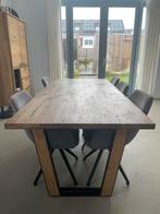 Xooon Denmark eiken eettafel 220x100 cm, Huis en Inrichting, 200 cm of meer, 100 tot 150 cm, Gebruikt, Rechthoekig