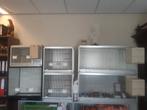 Diverse nieuwe aluminium broedkooi show modellen, Ophalen, Nieuw, Aluminium, Broedkooi of Kweekkooi