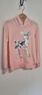 Prachtige trui roze met hertje maat 110 116 NIEUW!, Ophalen of Verzenden, Nieuw, Meisje, Trui of Vest