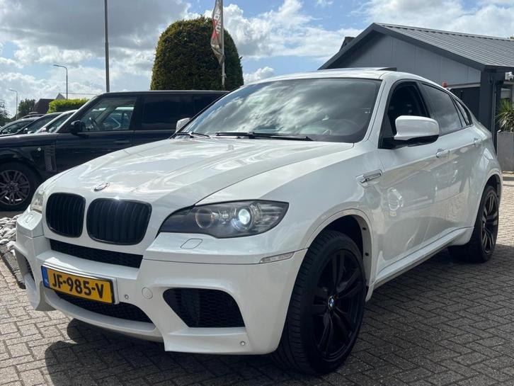 Bmw X6 4.4i M V8 555PK X6M Wit 2009 Youngtimer Schuifdak, Auto's, BMW, Bedrijf, X6, ABS, Airbags, Airconditioning, Alarm, Boordcomputer