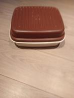 Tupperware broodtrommel, Huis en Inrichting, Ophalen, Gebruikt, Crème, Bus of Trommel