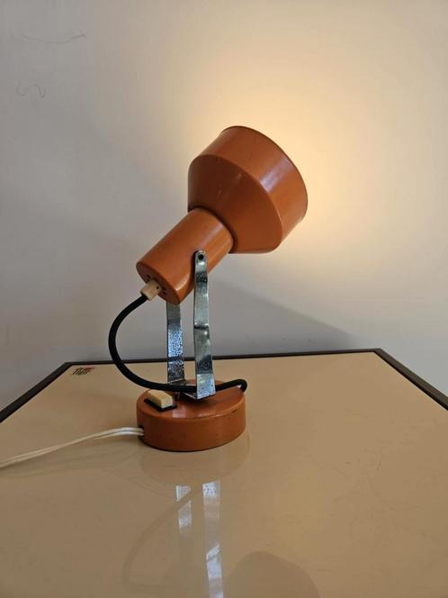Space age orange wandlamp, Huis en Inrichting, Lampen | Wandlampen, Zo goed als nieuw, Kunststof, Metaal, Ophalen of Verzenden