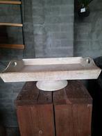 Dienblad op draaiplateau, Ophalen of Verzenden, Gebruikt, Rechthoekig, Hout