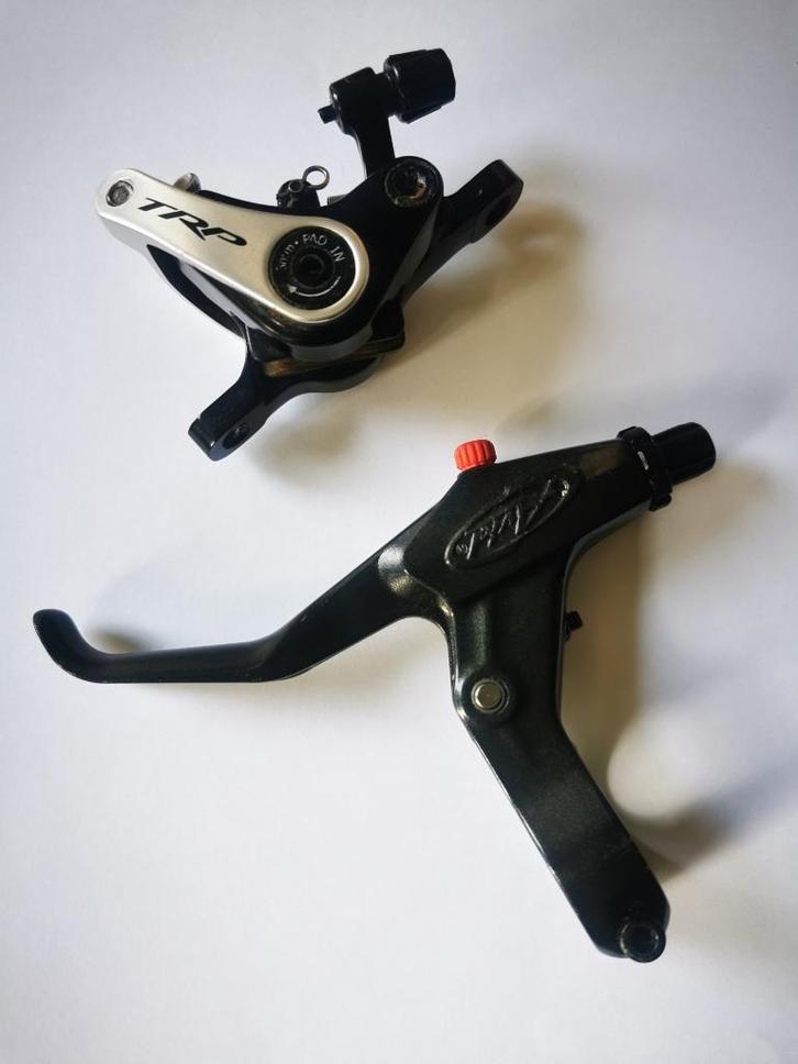 TRP spyre remklauw met SRAM AVID speed dial hendel, Fietsen en Brommers, Fietsonderdelen, Zo goed als nieuw, Algemeen, Overige typen