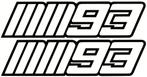 Marc Márquez 93 sticker set #32, Verzenden