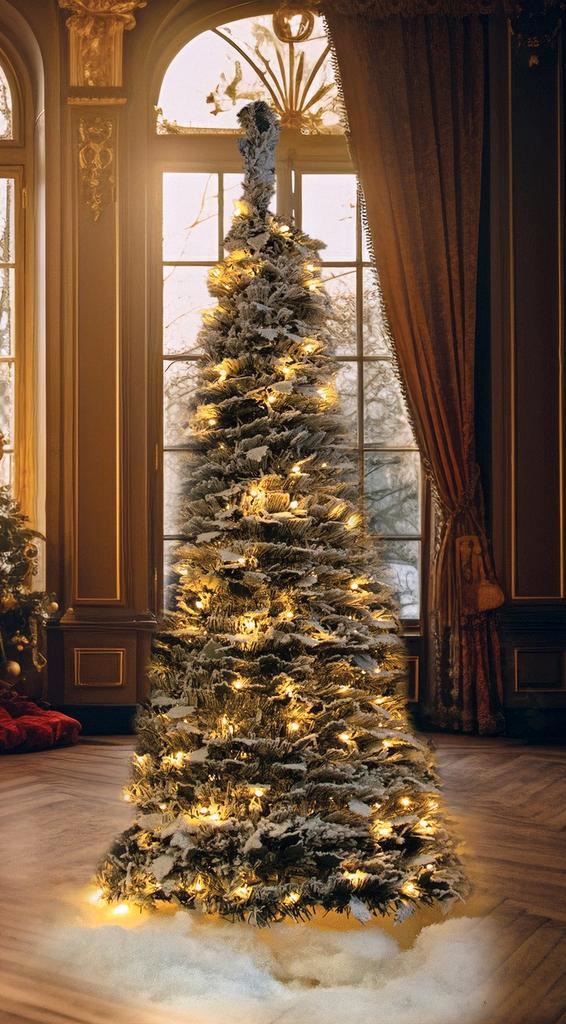 Pop-up besneeuwde kerstboom 150 cm - one minute tree, Diversen, Kerst, Nieuw, Ophalen of Verzenden