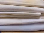 Restjes witte stoffen , 120 cm of meer, Wit, Ophalen of Verzenden, Katoen