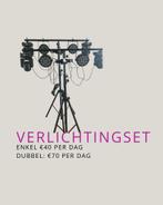 Verlichtingsset verhuren, Ophalen, Zo goed als nieuw