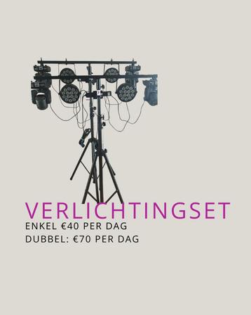 Verlichtingsset verhuren beschikbaar voor biedingen