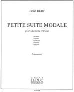 petite suite Modale Clarinet en Piano, Klassiek, Nieuw, Ophalen of Verzenden, Artiest of Componist