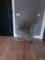 Woody chair linnen, Huis en Inrichting, Stoelen, Ophalen, Nieuw, Grijs, Eén