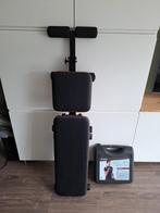 Fitnessbank inklapbaar + gewichten - Zo goed als nieuw!, Ophalen, Zo goed als nieuw, Buik, Krachtstation