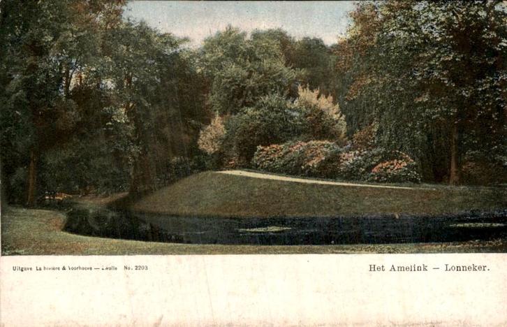 Het Amelink- Lonneker, Verzamelen, Ansichtkaarten | Nederland, Ongelopen, Overijssel, Voor 1920, Ophalen of Verzenden