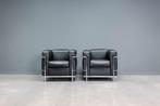Corbusier LC2 armchairs, 4x, Ophalen of Verzenden, Minder dan 50 cm