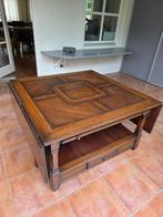 Unieke salontafel (hoge kwaliteit), Huis en Inrichting, Gebruikt, 50 tot 100 cm, 50 tot 75 cm, Vierkant