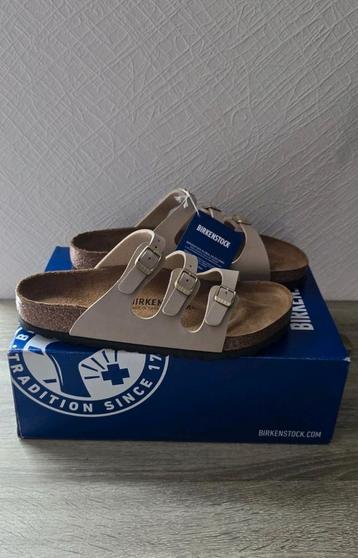 *NIEUW*Birkenstock Sandcastle Birko- Flor Florida Sandals beschikbaar voor biedingen