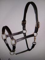 2 leren halsters zwart maat full, Dieren en Toebehoren, Ophalen of Verzenden, Zo goed als nieuw, Overige soorten