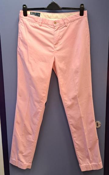 Ralph Lauren roze broek pantalon classic chino 34 nr 45263