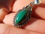 Vanoli 925 zilveren kettinghanger met malachiet, Daiva1973@hotmail.com, Vanoli, Amsterdam, Nieuw