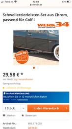 Golf 1 sierlijsten, Ophalen of Verzenden, Zo goed als nieuw