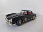Bburago Mercedes 300 SL zwart 1:18, Ophalen of Verzenden, Gebruikt, Auto, Bburago