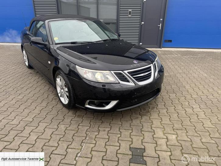 Saab 9-3 2008-2011 Motorkap metallic zwart jetblack 298, Auto-onderdelen, Carrosserie en Plaatwerk, Motorkap, Saab, Gebruikt, Ophalen