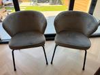 BePureHome eetkamerstoel - Admit Velvet Khaki, Huis en Inrichting, Stoelen, Ophalen, Zo goed als nieuw, Twee