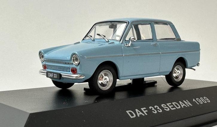 Lagamo Miniature 1:43 Daf 33 blauw Bouwjaren 1969-1974, Hobby en Vrije tijd, Modelauto's | 1:43, Nieuw, Auto, Overige merken, Ophalen of Verzenden