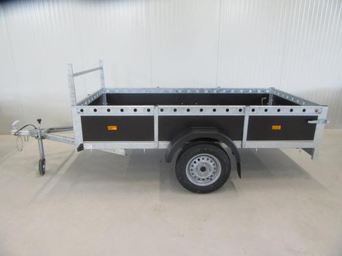 Nieuwe enkelasser 258x130 cm. 750 kg. AANBIEDING, Auto diversen, Aanhangers en Bagagewagens, Nieuw, Ophalen