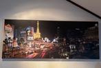 Canvas Schilderij Las Vegas - 100x40cm, Ophalen