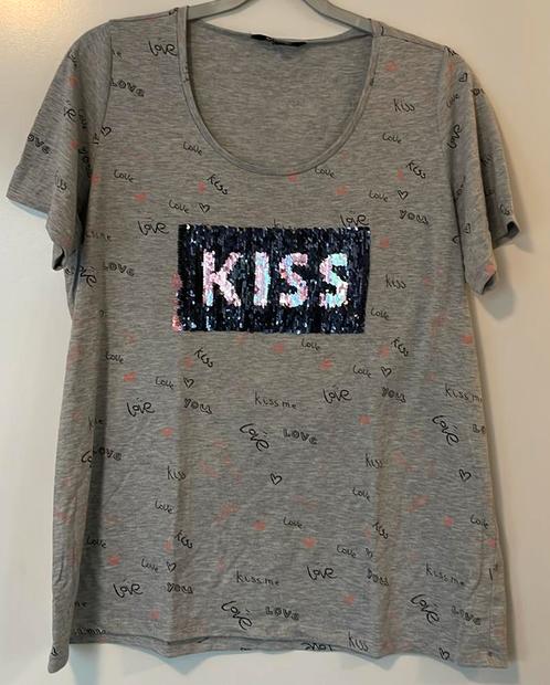 Maat XL 46 M&S shirt, Kleding | Dames, T-shirts, Zo goed als nieuw, Maat 46/48 (XL) of groter, Korte mouw, Verzenden