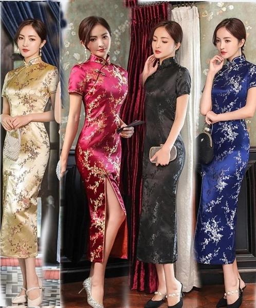 Chinese jurken korte/lange modellen, en leuke oosterse acces, Kleding | Dames, Gelegenheidskleding, Nieuw, Overige typen, Verzenden