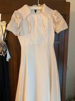 Vintage jaren 60 / 70 trouwjurk, Kleding | Dames, Trouwjurk, Beige, Ophalen of Verzenden, Zo goed als nieuw