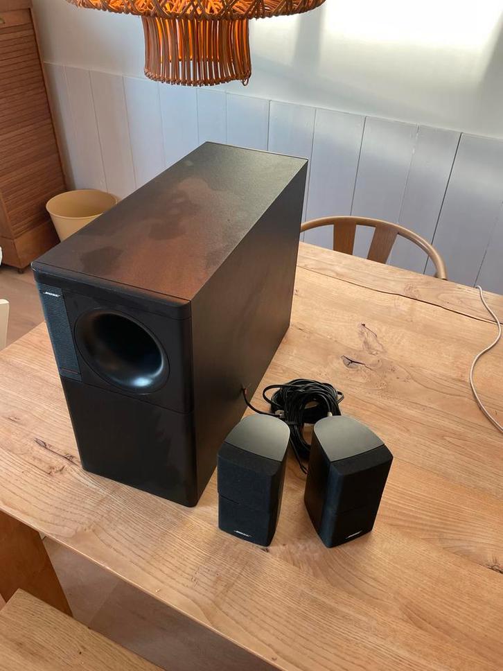 Bose Acoustimass 5 Serie III Speakersysteem, Audio, Tv en Foto, Luidsprekers, Gebruikt, Complete surroundset, 60 tot 120 watt